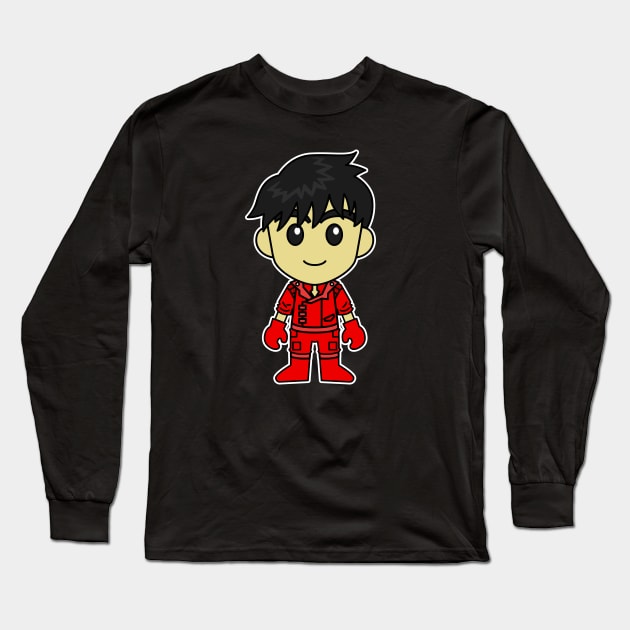 Akira Shotaro Kaneda Long Sleeve T-Shirt by Chibi Pops